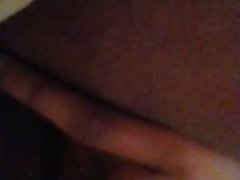 Petite Brown Teen Plays With Tight Pussy and Tries Anal Play