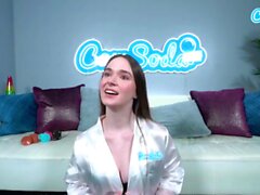 Camsoda Horny teen using dildo