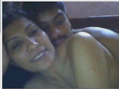 indian housewife having fun with boyfriend on cam part 2