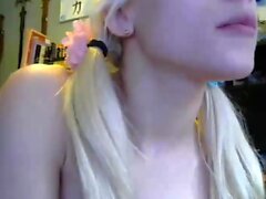 Amateur Blonde Teen Plays Solo with Toy Webcam Porn