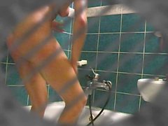 MILF shower hidden camera