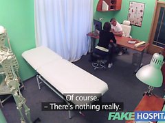 Fake Hospital Czech babe has multiple orgasms