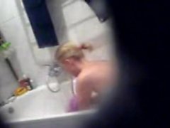 MILF shower hidden camera