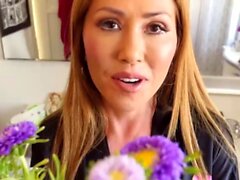Kianna Dior celebrates mothers day with a facial