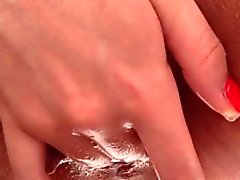 Sexy squirting. She cums sooooo much