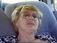 Outdoor mature lady loves Dogging