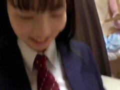 Asian amateur girlfriend gives a blowjob pov HD