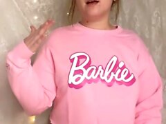 Stacked brunette goes solo toys and masturbation