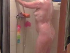 hidden cam caught milf masturbation in shower