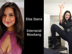Eliza Ibarra Interracial Blowbang
