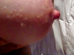ice cube play on my nipple in orange lace bra