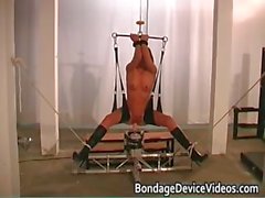 Clamped Nipples Penetrated twat part6