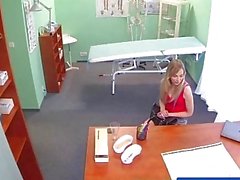 FakeHospital Slender blonde uses her body and tongue to get a job