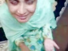 Fine Pakistani Lady reluctantly sucks and fucks 4 inch Paki Dick