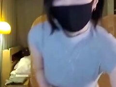 Amateur Asian Webcam Strip Masturbation