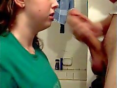Hot couple oral and cum action