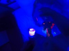 SECRETCRUSH - Succubus POV Fucking & Blowjob Covers Ass In UV Body Paint